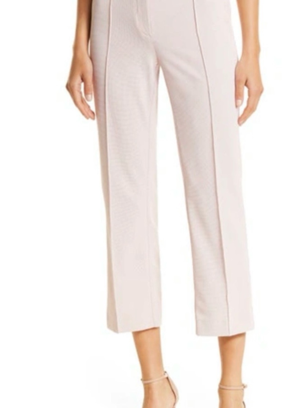 LIKE NEW Hugo Boss Women’s Pink Pants ~ Seam Straight Leg ~ Coastal Preppy ~ 10